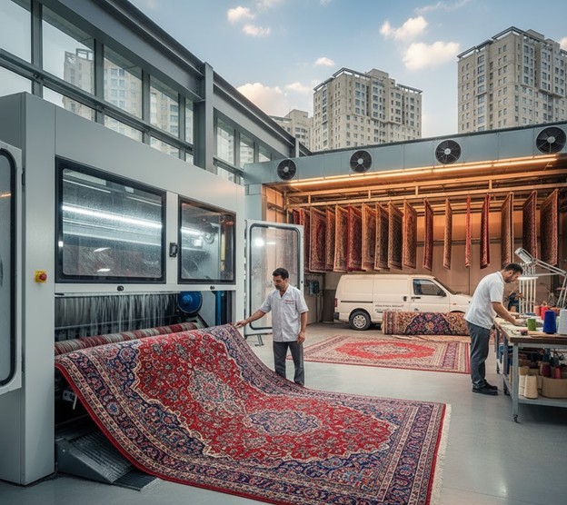 سرویس قالیشویی در شهرک گلستان